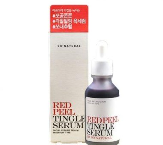 Serum tái tạo Red Peel Tingle Serum So natural – Hàn quốc